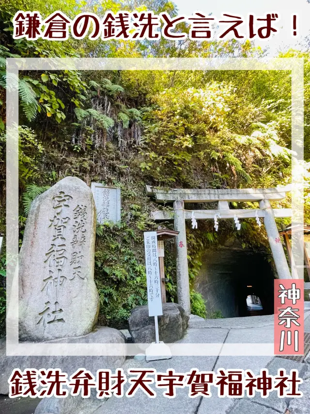 【神奈川県/銭洗弁財天宇賀福神社】鎌倉の銭洗と言えば！