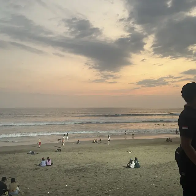 stunning views 6PM VS 7PM in Bali