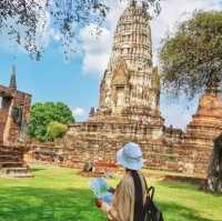 The beautiful temples in Ayutthaya