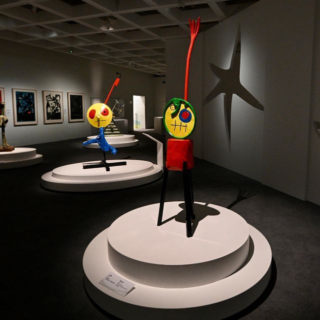 香港藝術館展出西班牙現代藝術大師米羅作品