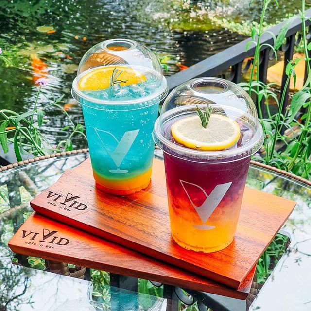 Vivid Cafe คาเฟ่สไตล์ธรรมชาติในเมืองศรีสะเกษ