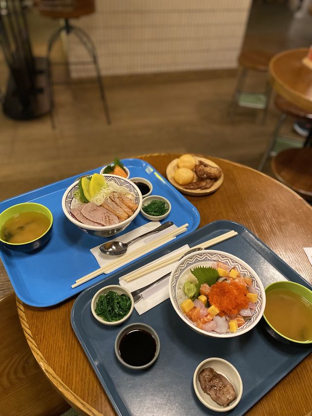 逸東酒店內的優質日本丼飯壽喜燒