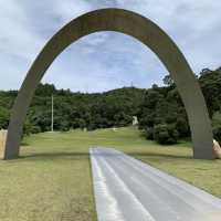 Outdoor Art Space - Lee Ufan Museum- Naoshima 