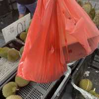 Singaporean all time durian season is back!
