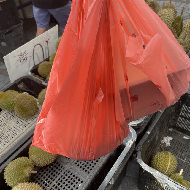Singaporean all time durian season is back!