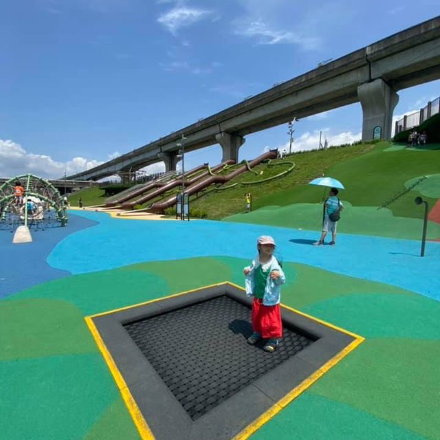 小孩的最愛-新北大都會公園(二重疏洪道河濱公園)