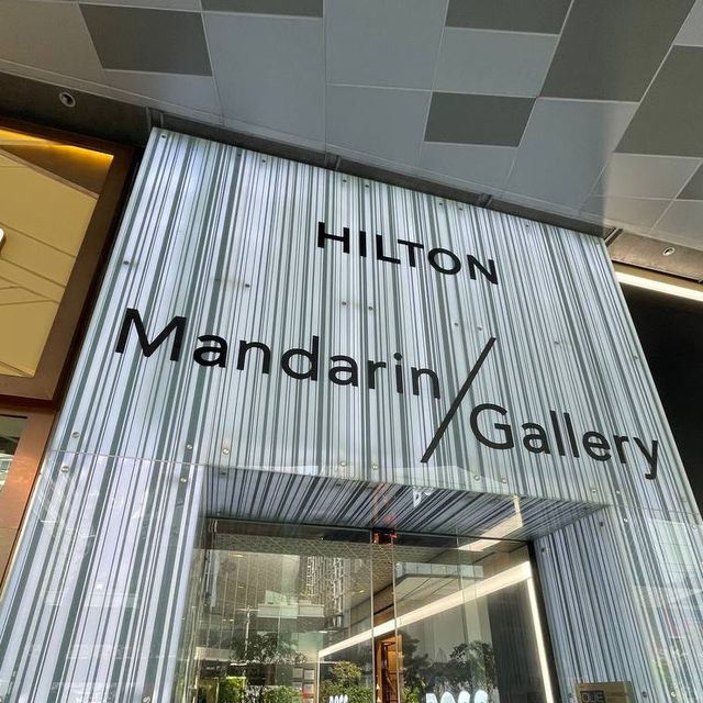 Beautiful shopping mall, Mandarin Gallery🫶🏻