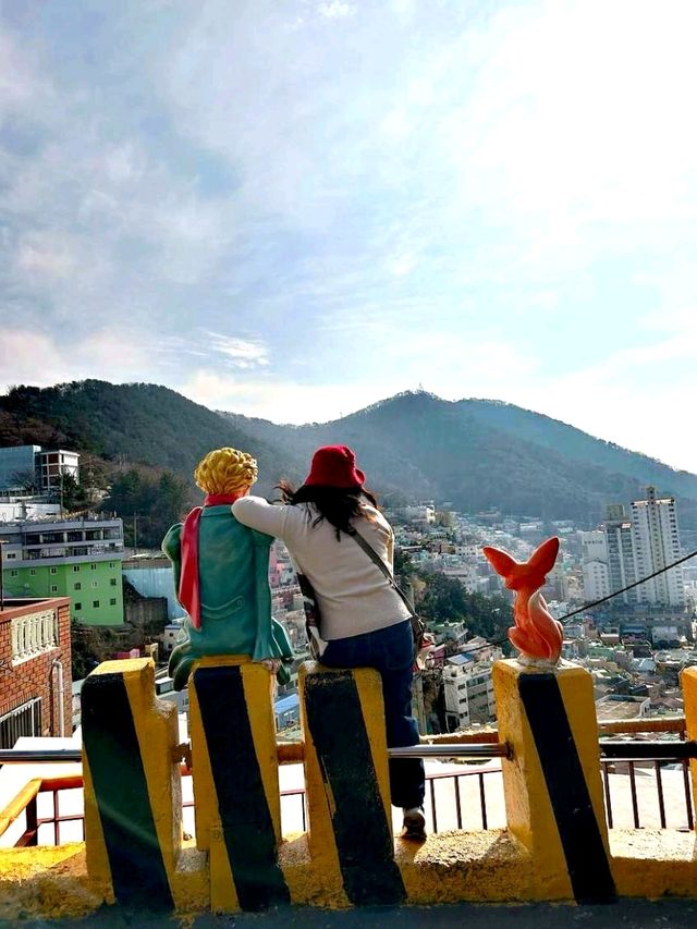 釜山甘川文化村....尋找小王子和狐狸的旅程