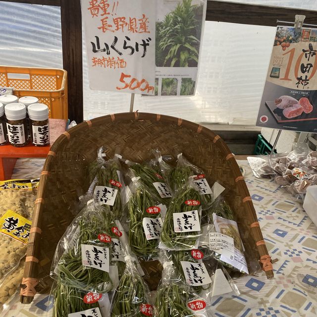 【昼神温泉朝市】時間限定の朝市