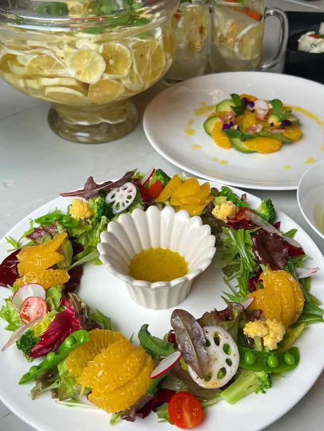 【福岡グルメ】直営の糸島の農園から届いた野菜をヘルシーに食べ放題できるレストラン