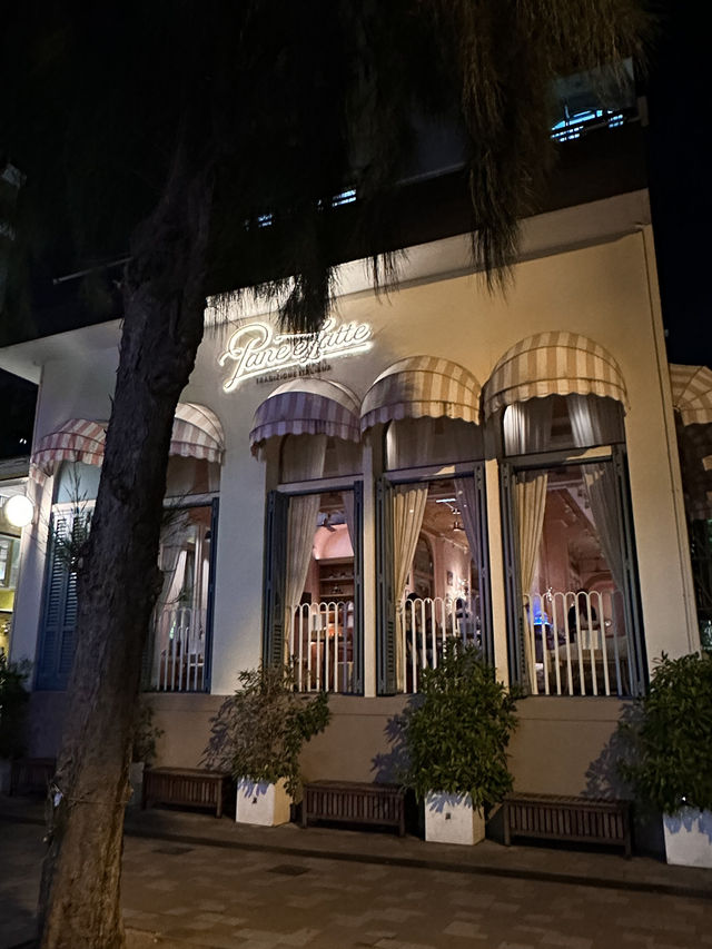 香港｜打卡Cafe｜粉紅色的法國建築Pane e Latte