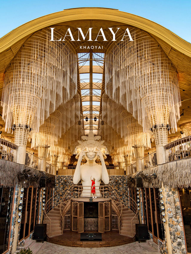 Lamaya Khaoyai ร้านอาหารเขาใหญ่ตกแต่งธีมชนเผ่า