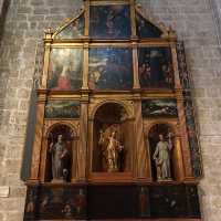 Lovely cathedral at Sant Cugat