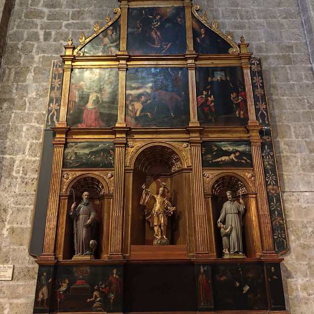 Lovely cathedral at Sant Cugat
