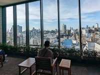日本東京-絕佳的視野與頂樓泡湯：五反田三井花園酒店