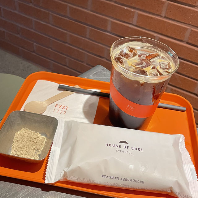 韓國慶州/Cafe EYST 1779 韓屋咖啡廳