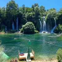 Enchanting Encounter at Kravice Waterfall in Bosnia 