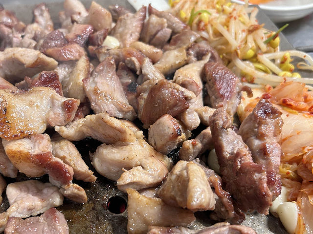 🇰🇷釜山✈️ 釜山大學站烤肉店❤️김해원조뒷고기