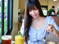 คาเฟ่ในสวนมีน้ำตกร่มรื่น คลอง15 นครนายก