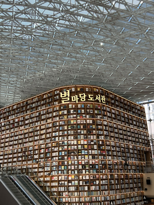 크리스마스 트리 맛집 코엑스 대형 도서관