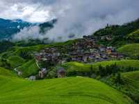 Spectacular views of rice terraces