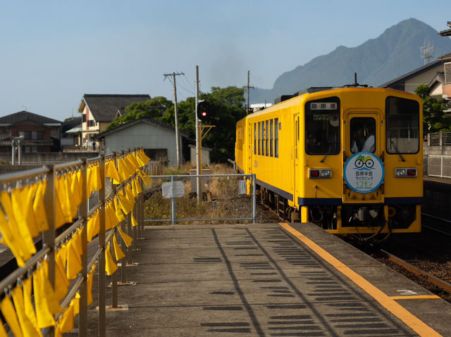 [長崎] 黃色列車王國的親子鐵道遊