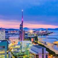 日本🇯🇵夜景100選～福岡塔