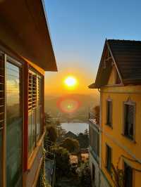 Golden Horizons: A Sunset to Remember at Lake Como