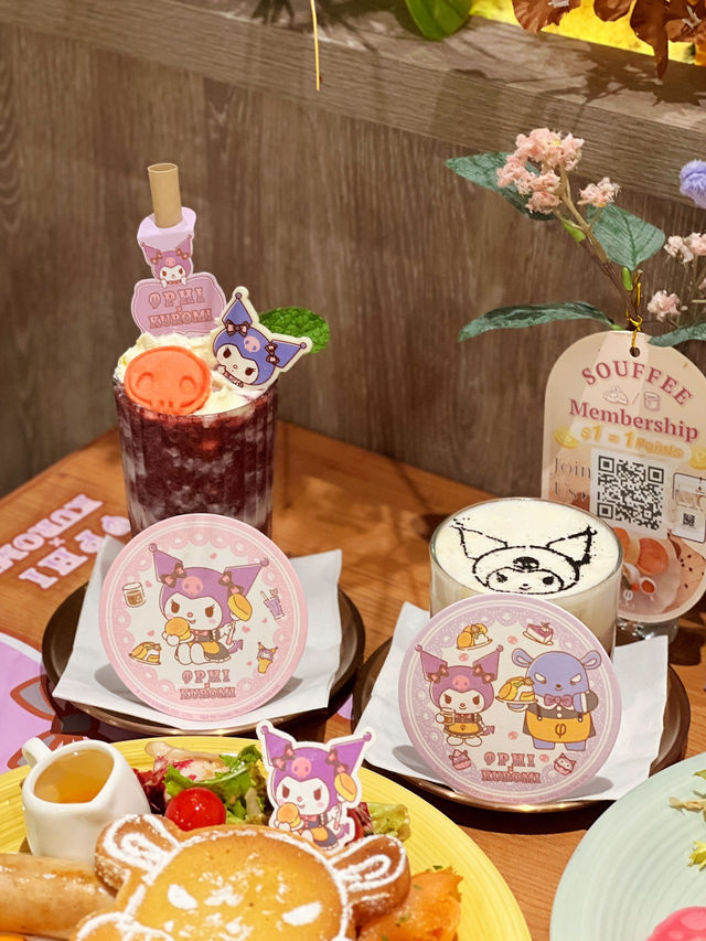 九龍灣Kuromi主題旗艦咖啡店