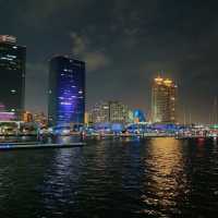 Beautiful Light Shows Lit Up The City Sky! 