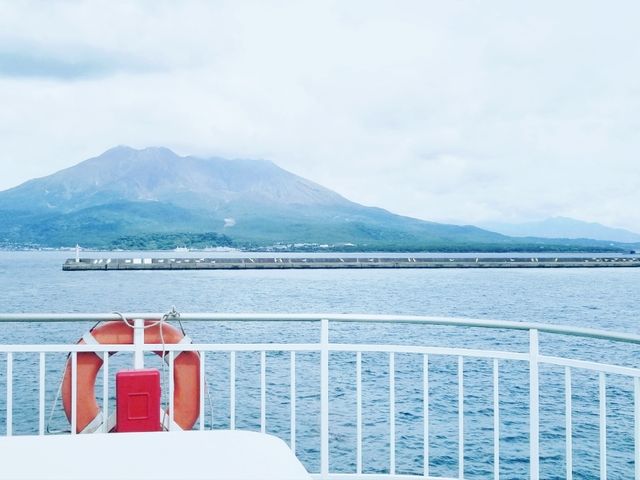 【鹿児島】フェリーに乗って活火山桜島へ！
