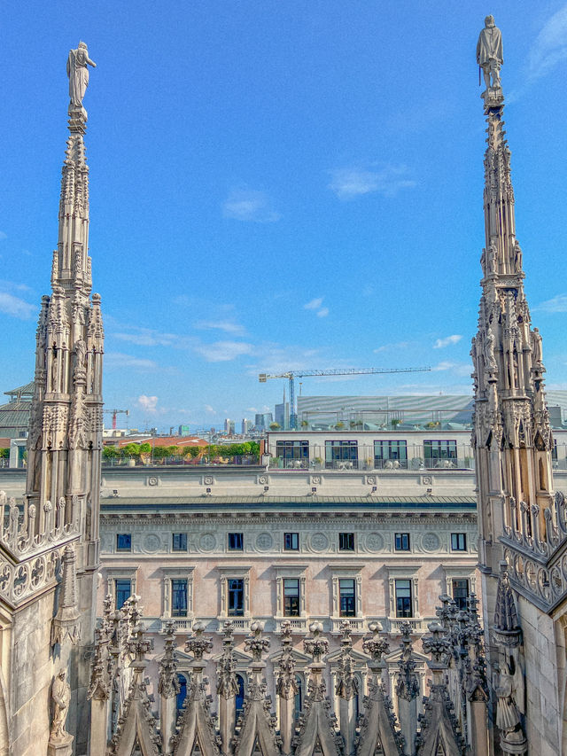 이탈리아 밀라노🇮🇹 고딕양식의 결정체 밀라노대성당 루프탑