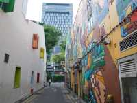 Haji Ln เที่ยว Street Art สิงคโปร์
