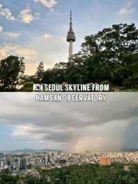 🇰🇷 Seoul Skyline from Namsan Observatory