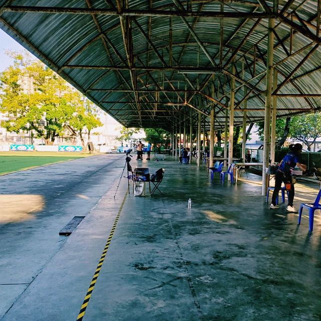 泰國曼谷好玩的運動項目景點:泰國國立射箭🏹館。體驗在泰國運動項目的好去處