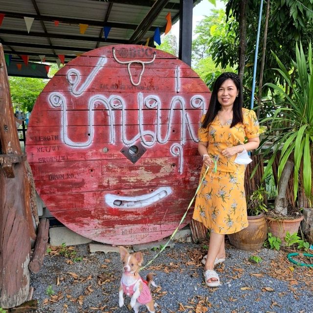 บ้านทุ่งคาเฟ่ กาญจนบุรี 😍🍃✨️