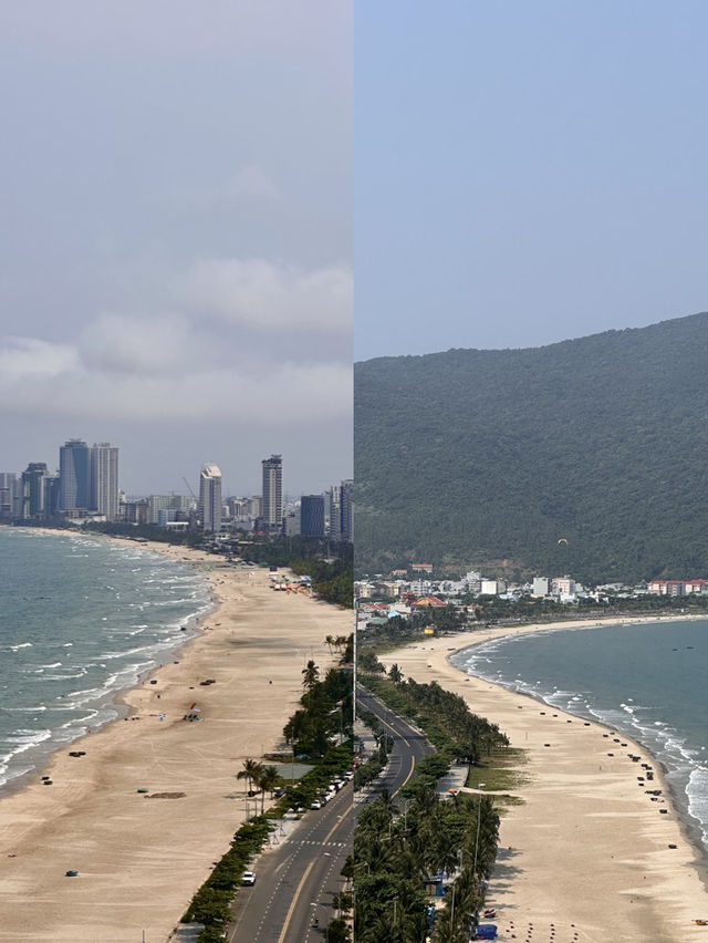 고층에서 바라본 베트남 다낭의 미케비치 ⛱️