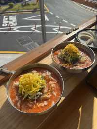 아나고와 차슈 그리고 밀면 물회육수의 조합 ✨