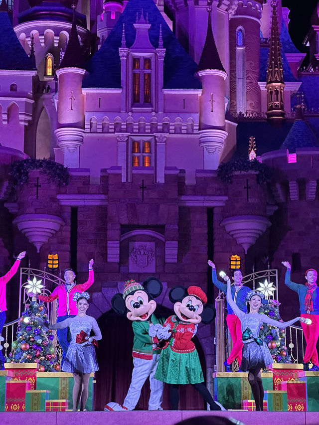 [香港　香港ディズニーランド] クリスマスイベント！