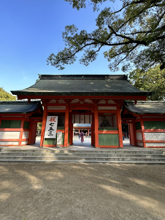 全国にある住吉神社の最初の神社  3つのパワースポットあり！