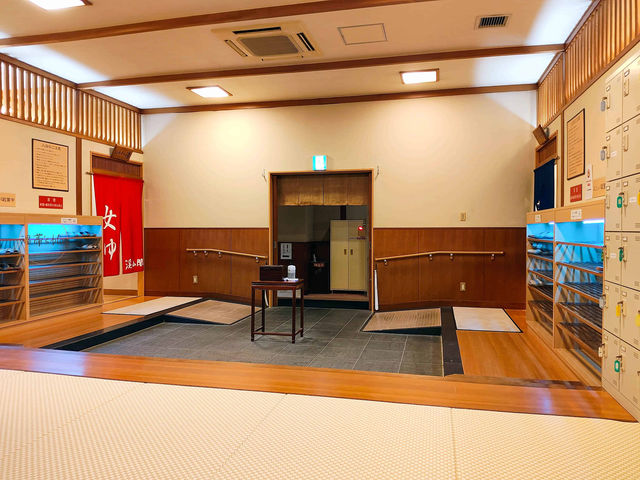 湯の花温泉－溪山閣老字號溫泉飯店，泡湯＋用餐
