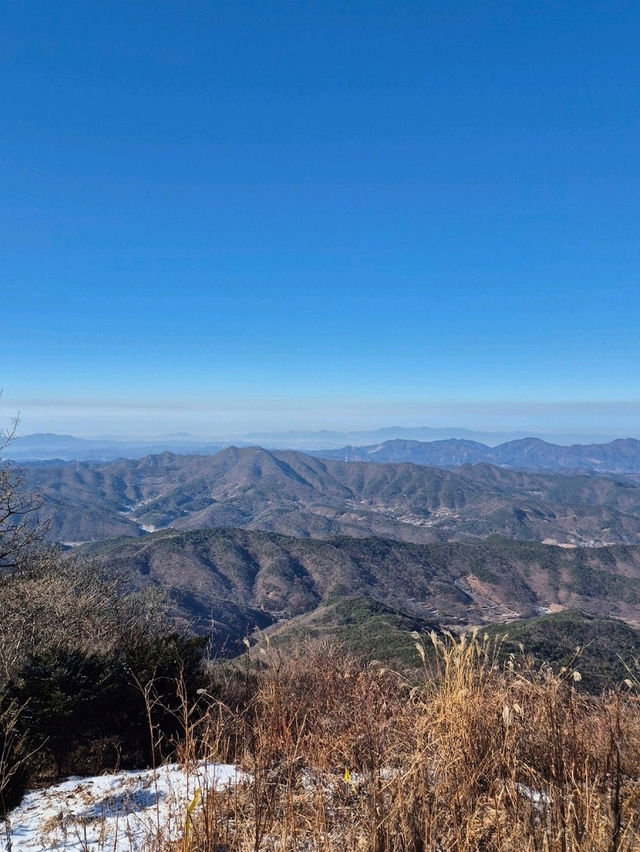 🌲 신년맞이 초보자도 즐길수 있는 겨울여행 광덕산 🌲