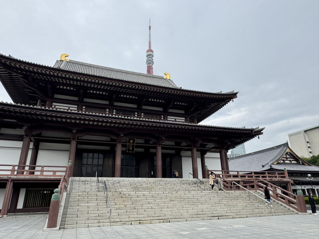 東京 - 在增上寺的感動旅程 🌸