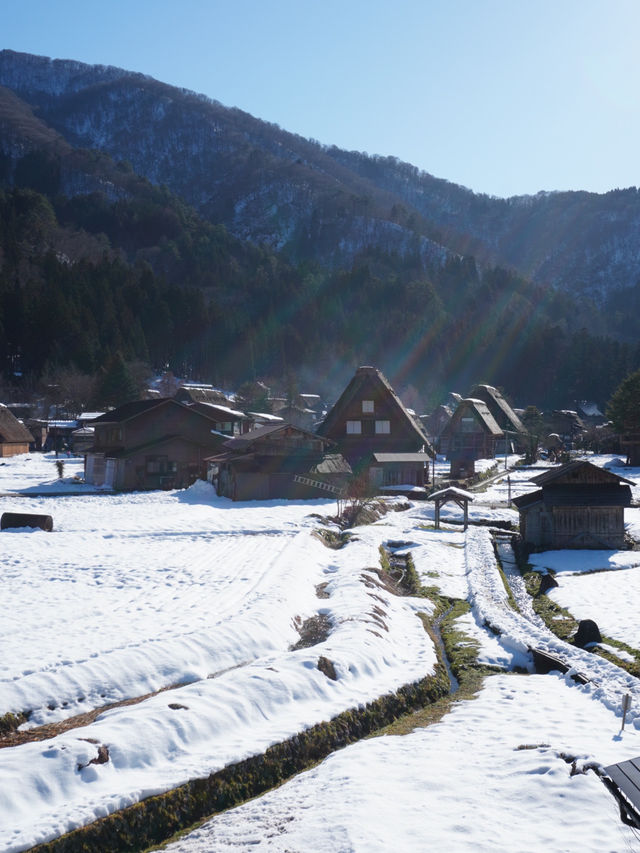 【飛騨高山×白川郷】世界遺産白川郷合掌集落が一望できるスポット