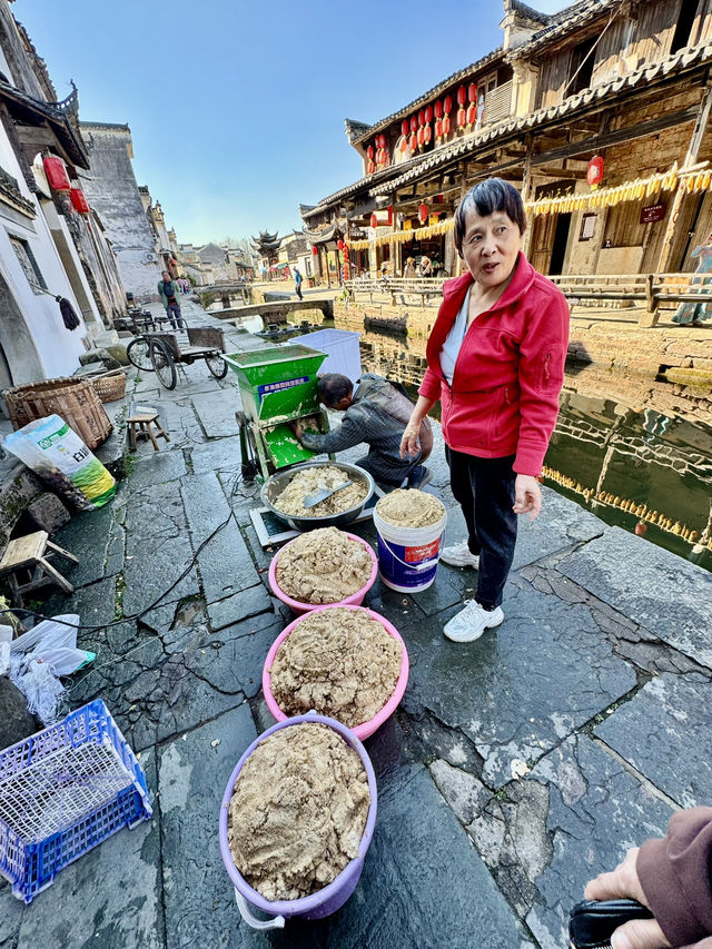 柔情似水的唐模古鎮