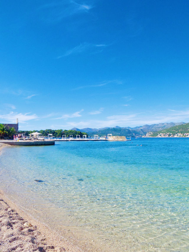 【ドゥブロヴニク🇭🇷】アドリア海の絶景ビーチ🏖