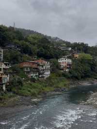 Retro Meal by the River in Wulai Old Street