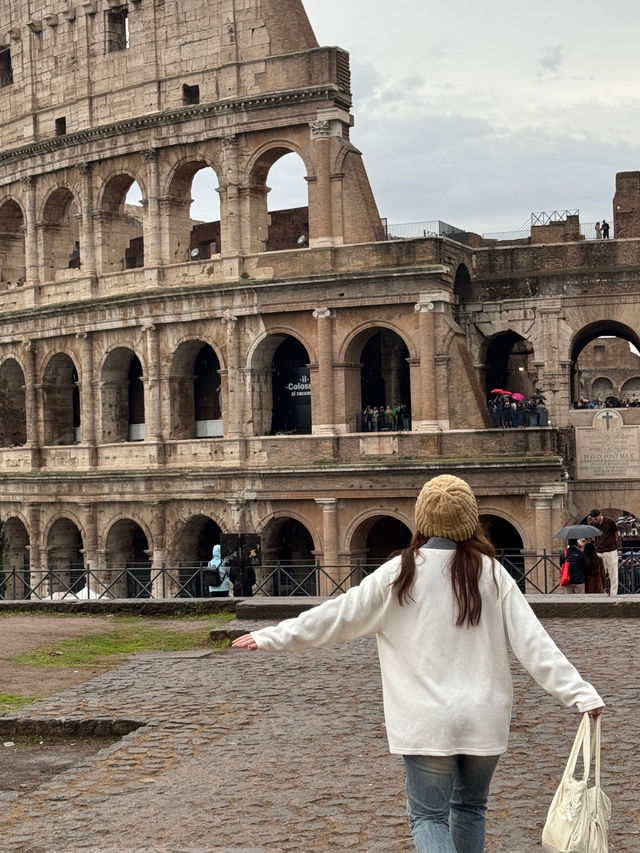 意大利🇮🇹羅馬鬥獸場🏟️千年歷史的振撼感