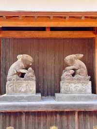 【埼玉浦和】ウサギがお出迎えしてくれる調神社✨