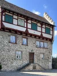 Historical castle in Rheinfall